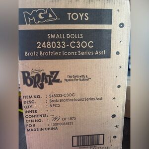 MGA Bratz Bratziez Iconz Series Dolls